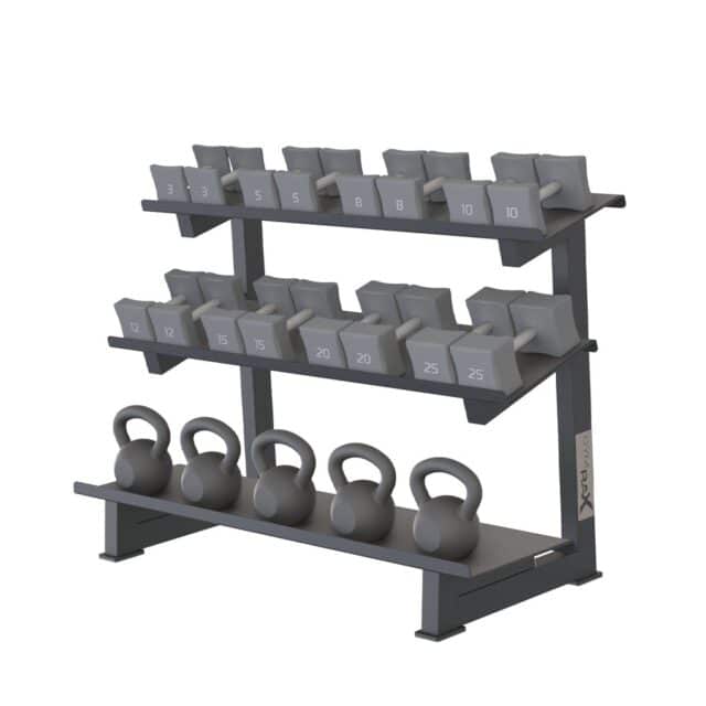 FORMA 3-Tier Dumbbell Rack - Image 2
