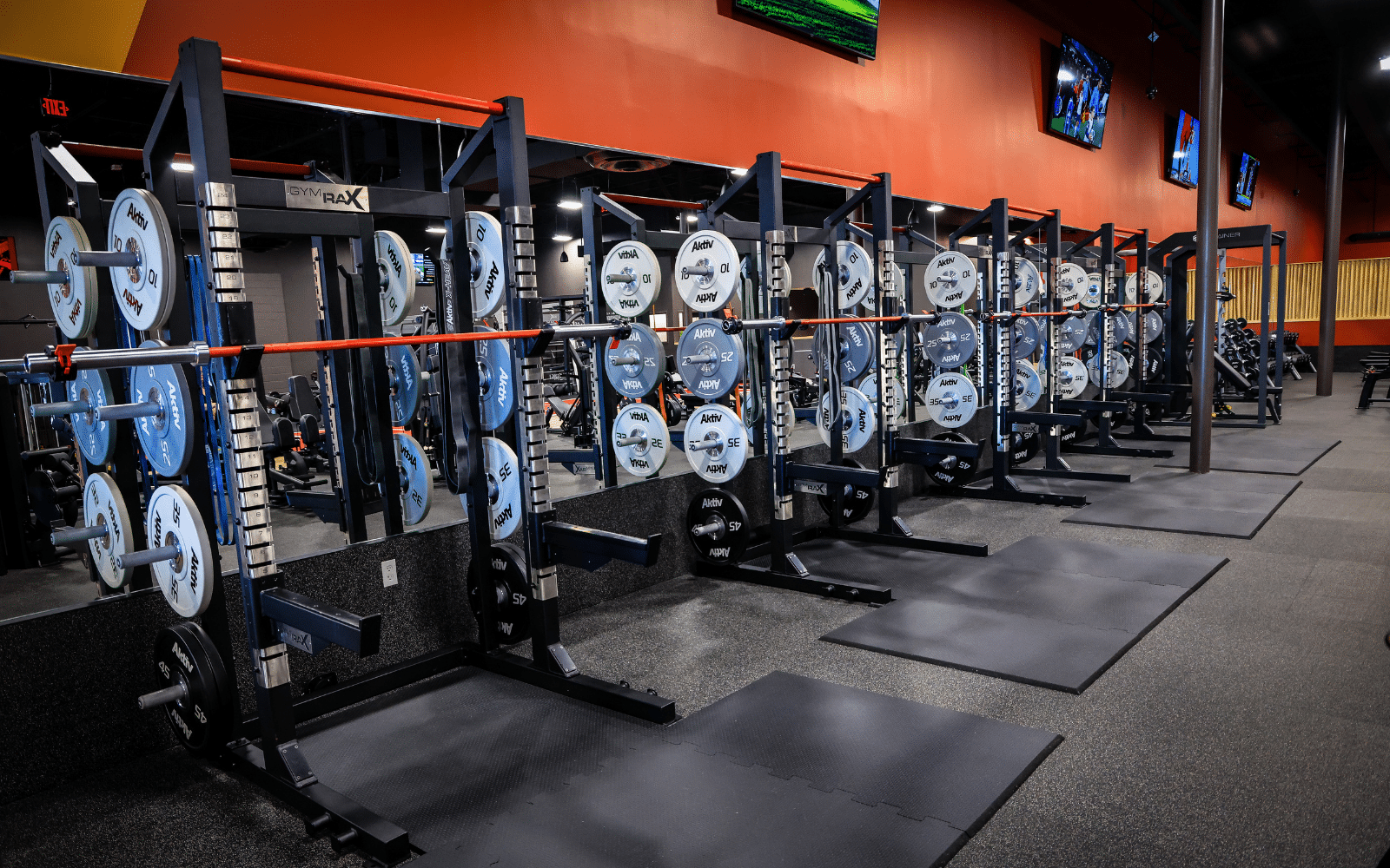 Gym Rax Olympic Squat Racks at Snap Fitness Crofton